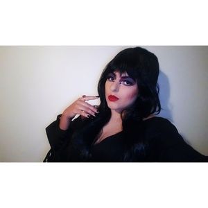 Elvira mistress of the dark costume & wig